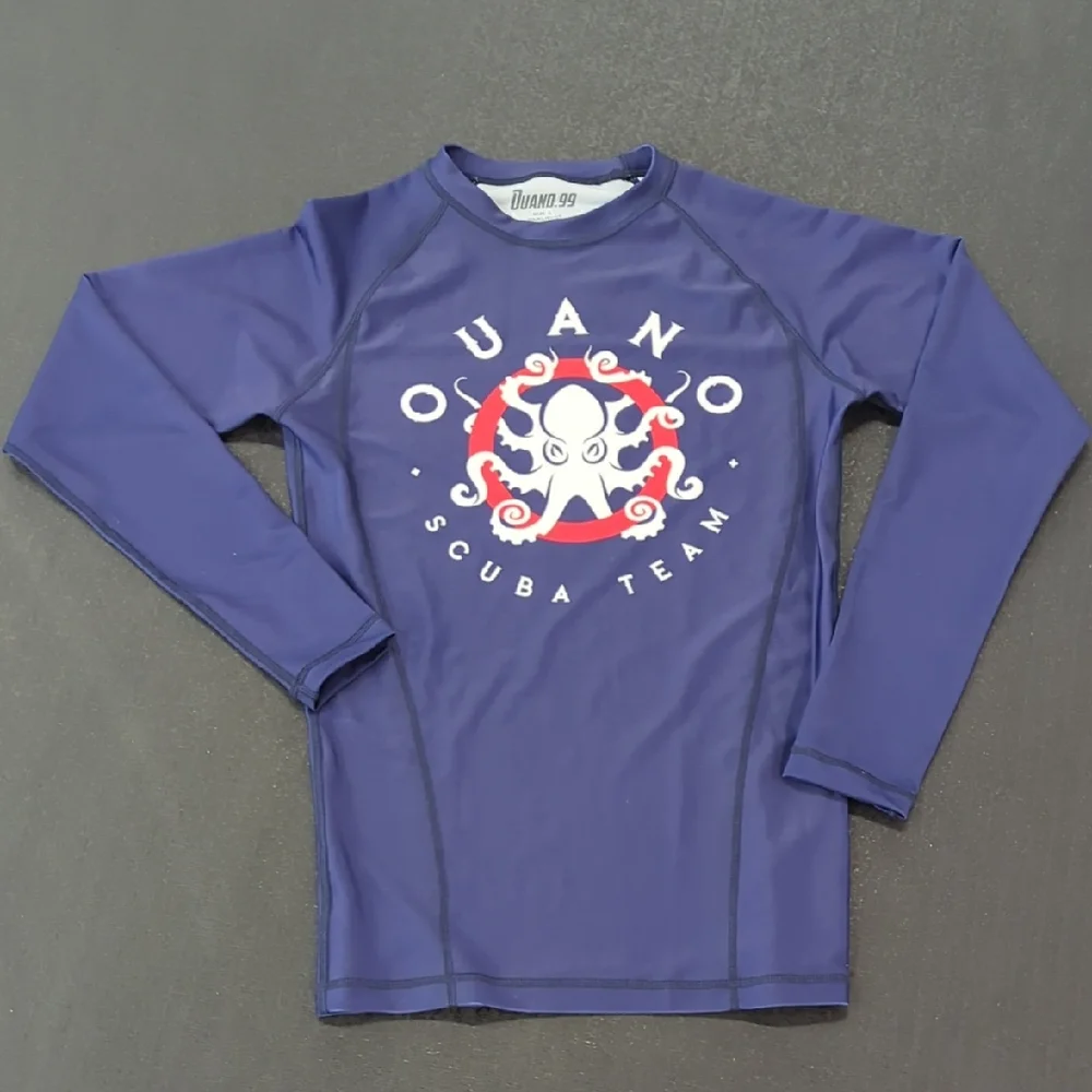 AND Men's Rashguard - Deep Blue - Picture 1 of 4